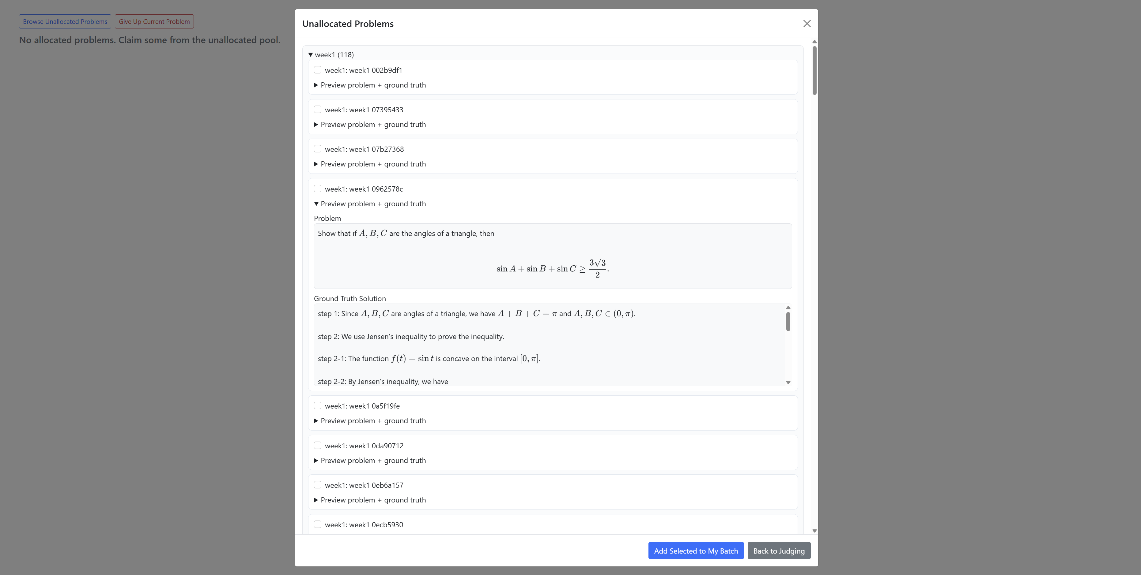 Sreenshot problem allocation